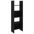 Estantería de madera contrachapada negro 60x35x180