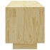 Mueble de TV de madera maciza de pino 110x30x33,5