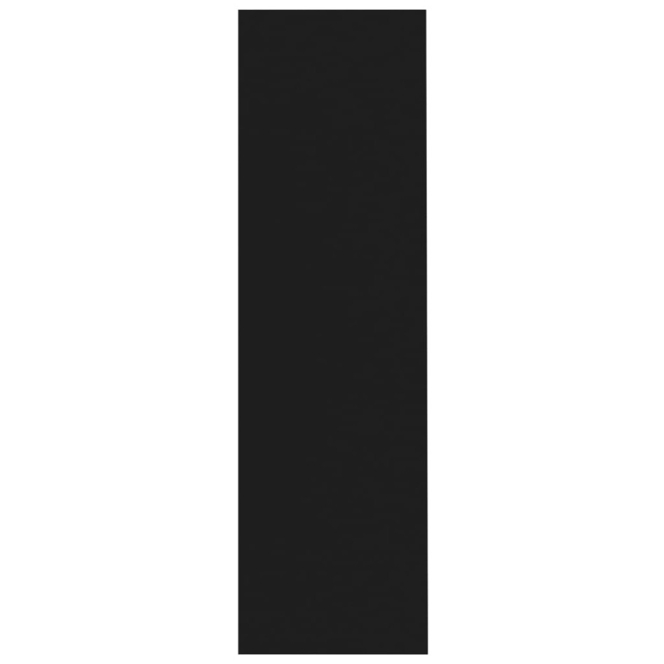 Estantería librería madera contrachapada negro