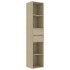 Estantería madera contrachapada color roble Sonoma 36x30x171