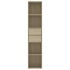 Estantería madera contrachapada color roble Sonoma 36x30x171