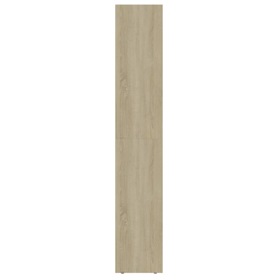 Estantería madera contrachapada color roble Sonoma 36x30x171