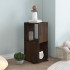 Armario giratorio aglomerado roble ahumado 34,5x34,5x75,5