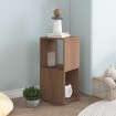 Armario giratorio aglomerado roble Sonoma 34,5x34,5x75,5 cm