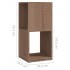 Armario giratorio aglomerado roble Sonoma 34,5x34,5x75,5