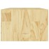 Mesa de centro de madera maciza de pino 110x50x34