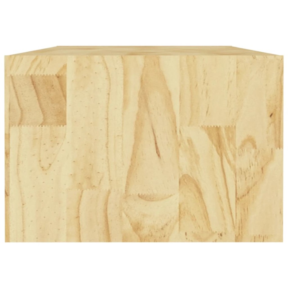 Mesa de centro de madera maciza de pino 110x50x34