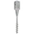 Picas de tierra 6 unidades acero galvanizado plateado 7x7x56