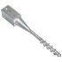 Picas de tierra 6 unidades acero galvanizado plateado 7x7x56
