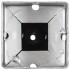 Picas de tierra 6 unidades acero galvanizado plateado 7x7x56