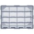 Organizador multicajones con 16 cajones medianos 52x16x37