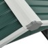 Cobertizo para cortacésped acero galvanizado verde 92x97x63