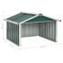 Cobertizo para cortacésped acero galvanizado verde 92x97x63