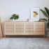 Puertas de armario de lamas 4 uds madera de pino 61,5x49,4