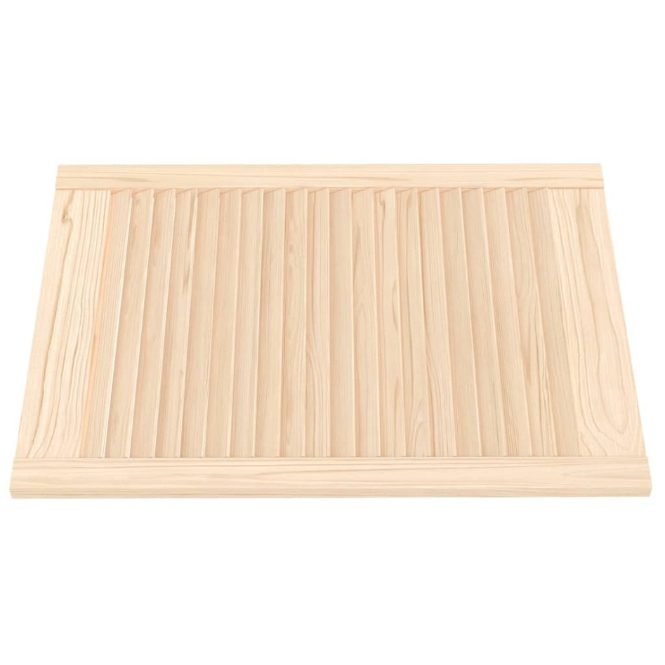 Puertas de armario de lamas 4 uds madera de pino 69x49,4