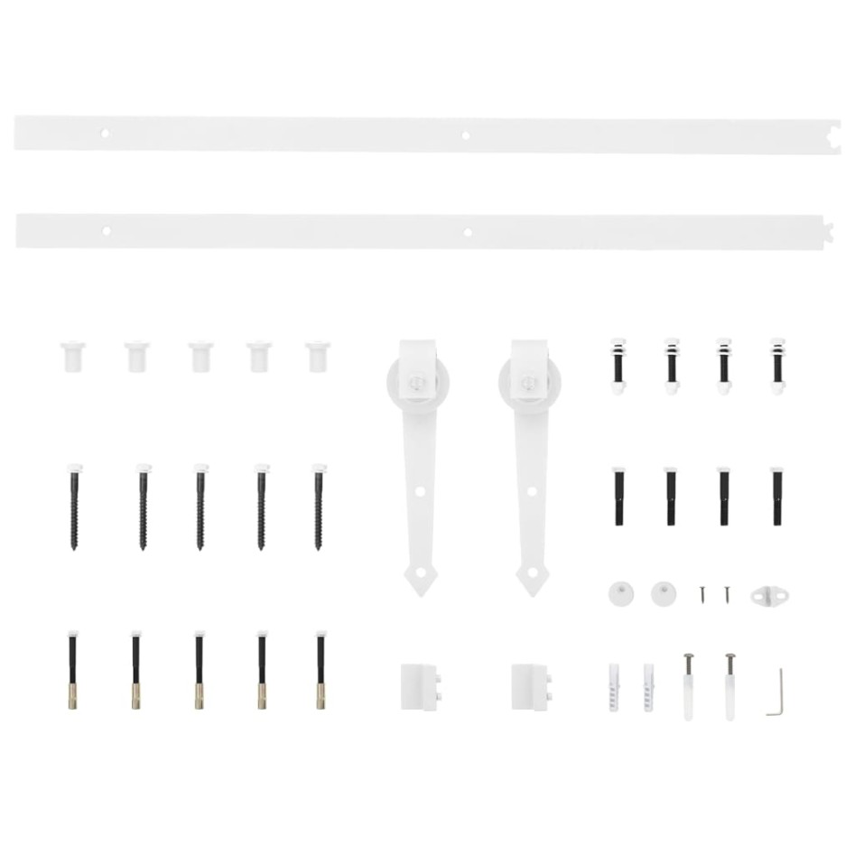 Kit herrajes para puertas correderas de 200 cm de acero