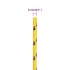 Cuerda de barco polipropileno amarillo 8 mm 250