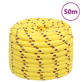Cuerda de barco polipropileno amarillo 20 mm 50