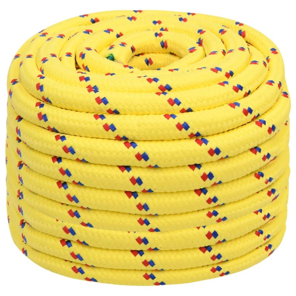Cuerda de barco polipropileno amarillo 20 mm 50