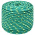 Cuerda de barco polipropileno verde 14 mm 100