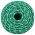 Cuerda de barco polipropileno verde 14 mm 100