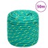 Cuerda de barco polipropileno verde 18 mm 50