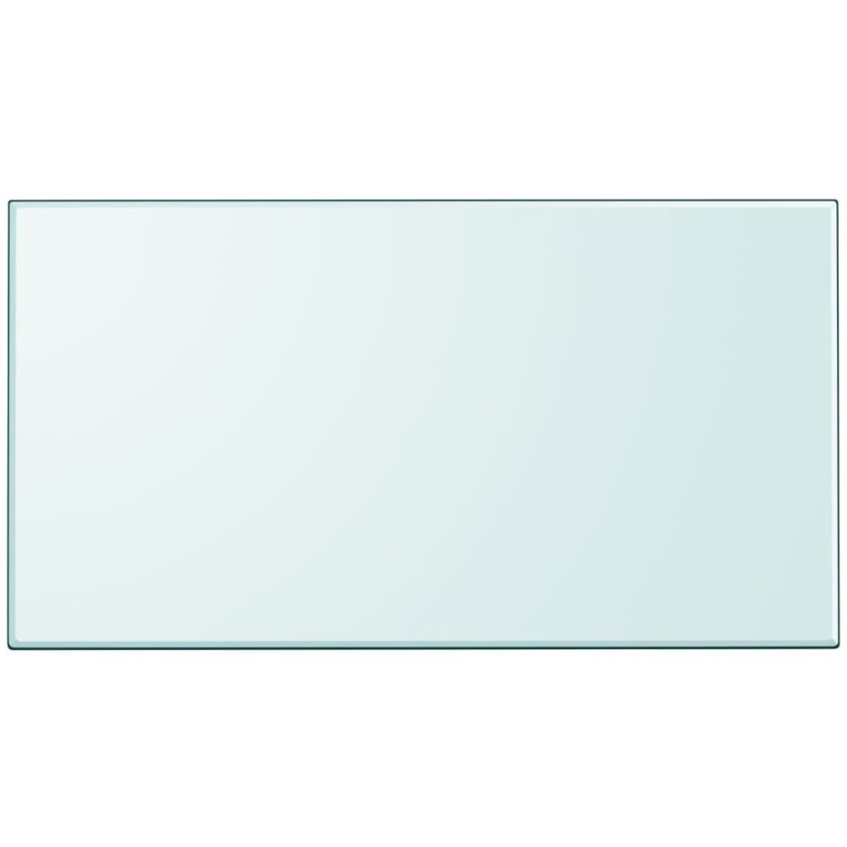Tablero de mesa de cristal templado cuadrado 1200x650