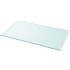 Tablero de mesa de cristal templado cuadrado 1200x650