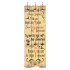 Perchero de pared FAMILY con 6 ganchos 120x40