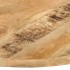 Superficie de mesa redonda madera maciza de mango 25-27 mm