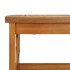Mesa de centro de madera maciza de acacia 102x50x43