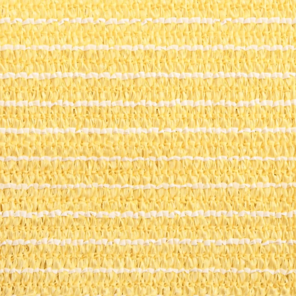 Toldo de vela beige HDPE 160 g/m² 5x8