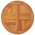 Superficie de mesa redonda madera maciza de teca 2,5 cm 50