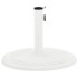 Base de sombrilla de hierro fundido blanco 45x45x30