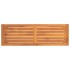 Banco de jardín madera maciza de acacia 110x35x45