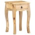 Mesita de noche de madera maciza de mango 28x28x46