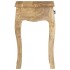 Mesita de noche de madera maciza de mango 28x28x46