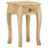Mesita de noche de madera maciza de mango 28x28x46