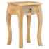Mesita de noche de madera maciza de mango 28x28x46