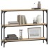 Mesa consola madera de ingeniería roble Sonoma 100x22,5x75