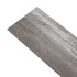 Lamas de suelo autoadhesivas PVC marrón madera mate 5,21m² 2