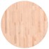 Tablero redondo de madera maciza de haya Ø70x2,5