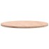 Tablero redondo de madera maciza de haya Ø70x2,5