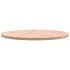 Tablero redondo de madera maciza de haya Ø70x2,5