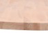 Tablero redondo de madera maciza de haya Ø50x4