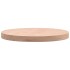 Tablero redondo de madera maciza de haya Ø50x4