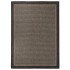 Alfombra de exterior de tejido plano marrón oscuro 200x280