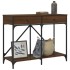 Mesa consola madera de ingeniería marrón roble 100x39x78,5