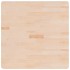 Tablero de mesa cuadrada madera de roble sin tratar