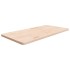 Encimera de baño madera maciza sin tratar 100x50x2,5